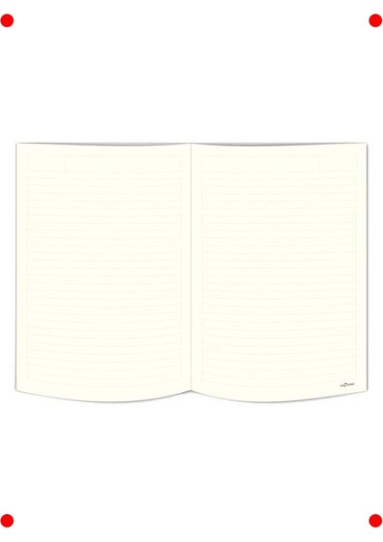 Mercan Mermer Desenli Çizgili Defter - 17X24CM modelleri