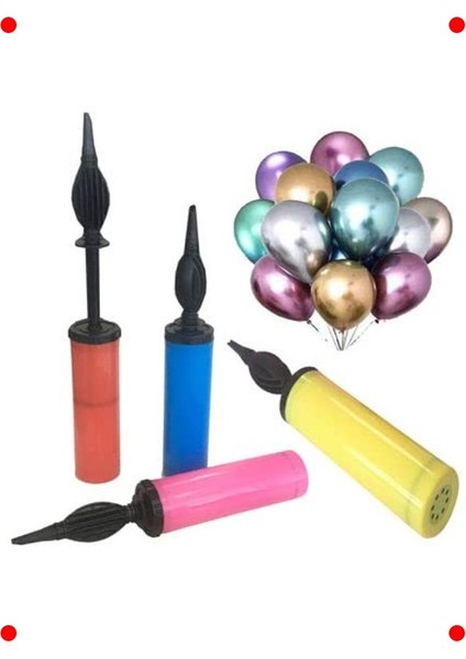 Manuel Karışık Renkli Balon Pompası