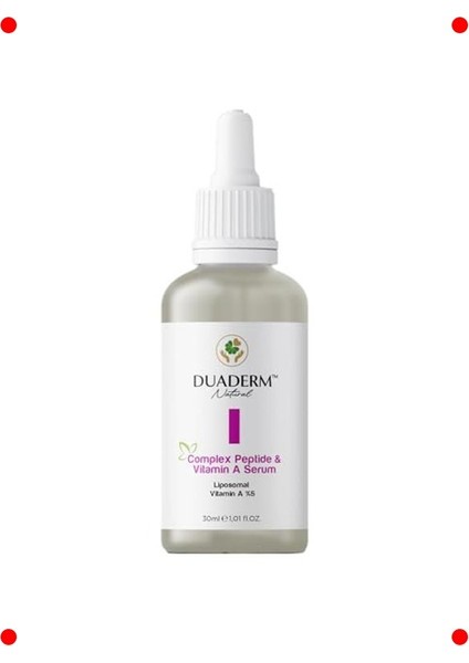 Kırışıklık Karşıtı Peptit & A Vitamini Serum 30 ml
