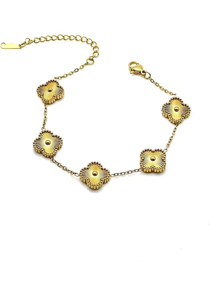 Çelik Bileklik Gold