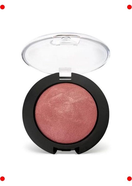 Fırınlanmış Işıltılı Allık - No: 08