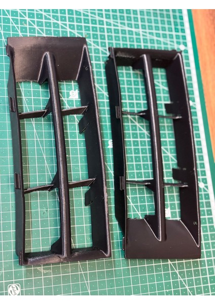 Skoda Fabia 1 Tampon Izgara Kapağı (Bir Çift) 6Y0853666D