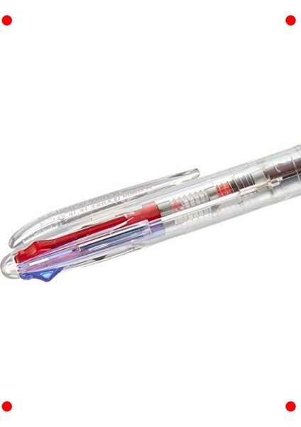 Çok Renkli Tükenmez Kalem (Siyah, Mavi, Kırmızı) modelleri