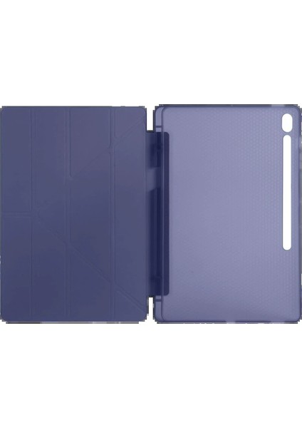 iPad Pro 11 (2024) Kılıf Kalemlikli Hugo Tablet Kılıfı - Lacivert fırsatları