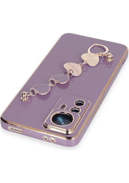 Xiaomi Mi 12T Pro Kılıf Esila Silikon - Mor modelleri