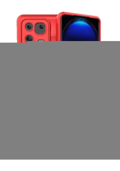 Xiaomi Mi 13 Kılıf Optimum Silikon - Kırmızı