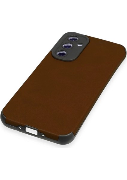 Samsung Galaxy A54 5g Kılıf Loop Deri Silikon - Kahverengi fırsatları