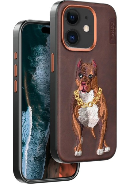 iPhone 11 Perma Desenli Kapak - Kahverengi fiyatları