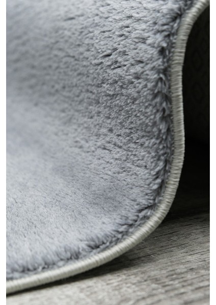 Gri, Peluş, , Kaymaz Taban Post Halı fiyatları