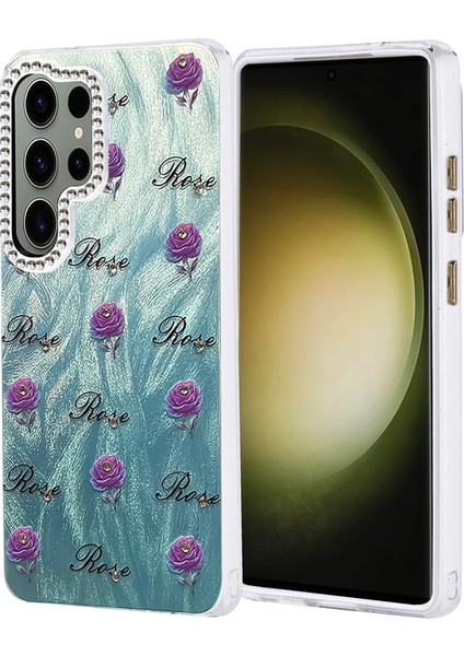 Samsung Galaxy S25 Ultra Kılıf Blade Aynalı Desenli Kapak - Desen 9