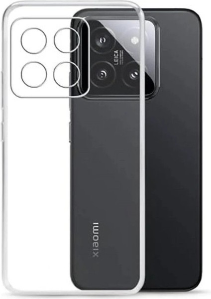 Xiaomi Mi 15 Pro Kılıf Lüx Şeffaf Silikon