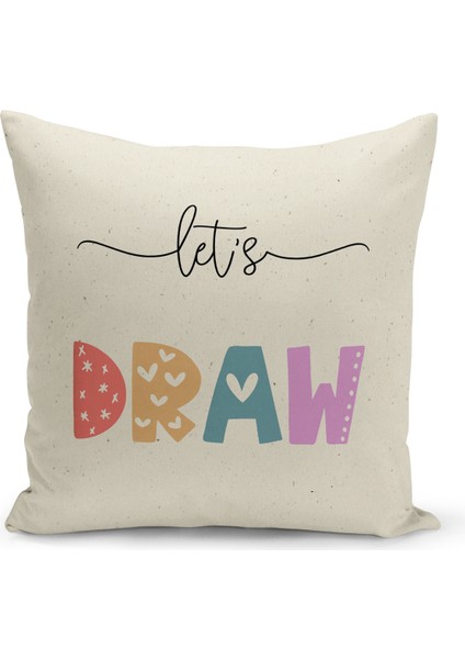 Çocuk Bebek Odası Dijital Baskılı Kırlent Kılıfı