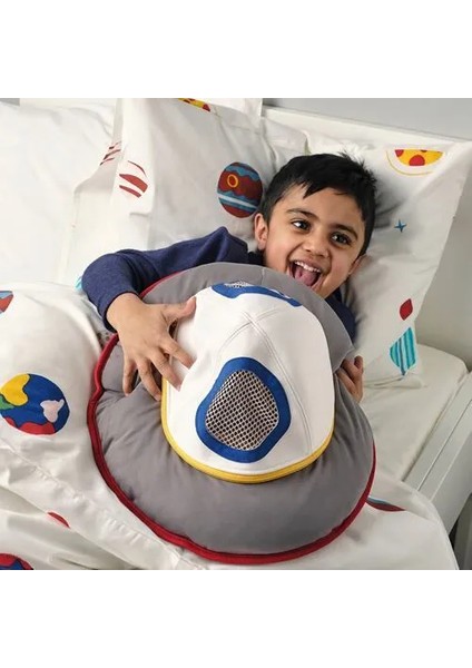 Aftonsparv Yumuşak Oyuncak Çok Renkli Uzay Gemisi fiyatları