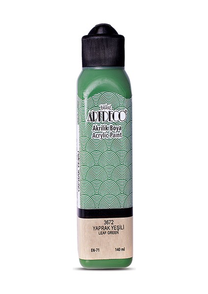 Artdeco Akrilik Boya 140 ml Yaprak Yeşili 070R-3672 fiyatları