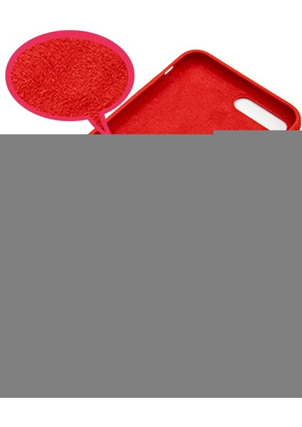 Huawei P Smart 2021 Kılıf Nano Içi Kadife Silikon - Sarı fırsatları