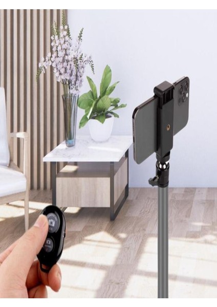 Bluetooth Uzaktan Fotoğraf ve Video Çekme Kumanda Pilli Tüm Telefonlara Uyumlu modelleri
