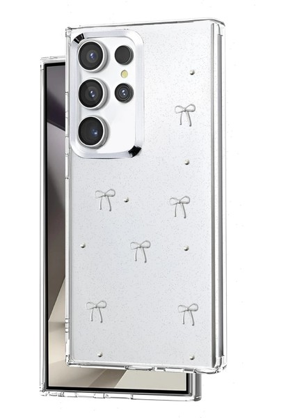 Samsung Galaxy S25 Ultra Fiyonk Desenli Kapak - Desen 6