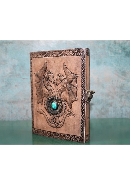 Taşlı Deri Defter KSK3149