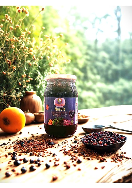 ISMAYILCAN - NurVit - Yaban Mersinli - Safranlı Omega-3 Takviyeli 14 Bitkili Doğal Karışımlı Macun fiyatları