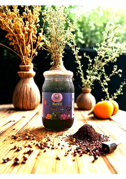 ISMAYILCAN - NurVit - Yaban Mersinli - Safranlı Omega-3 Takviyeli 14 Bitkili Doğal Karışımlı Macun modelleri