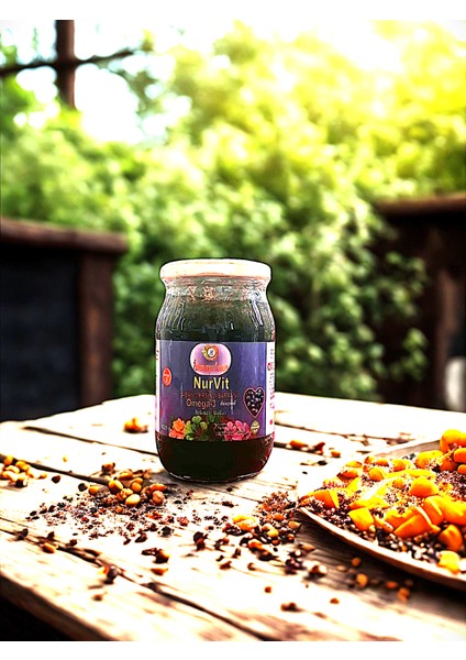 ISMAYILCAN - NurVit - Yaban Mersinli - Safranlı Omega-3 Takviyeli 14 Bitkili Doğal Karışımlı Macun fırsatları