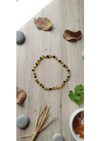 Kehribar Bebek Diş Kolyesi - Doğal Taş, Güvenli Tasarım, Diş Çıkarma Yardımcısı modelleri