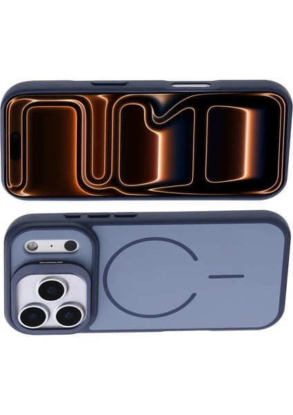 Apple iPhone 17 Pro Max Kılıf M-Safe Şarj Özellikli Kamera Standlı Redclick Notron Kapak fiyatları