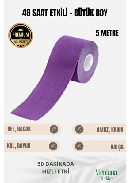 Birinci Sınıf Büyük Boy Rahatlatıcı Hızlı Etki Kas Gevşetici Esnek Eklem Omuz 5x5 Ağrı Isıı Bandı