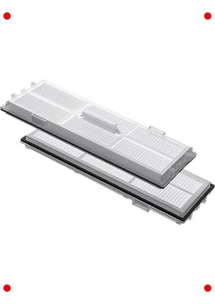 Robot Süpürge Uyumlu 2'li Hepa Filtre Seti