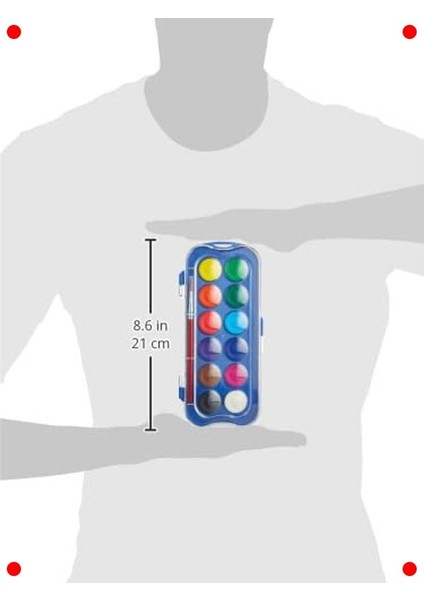 12'li Kaliteli Suluboya Seti fırsatları