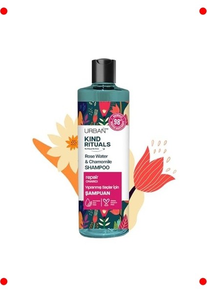 Gül Suyu & Papatya Özlü Şampuan (400 Ml) modelleri