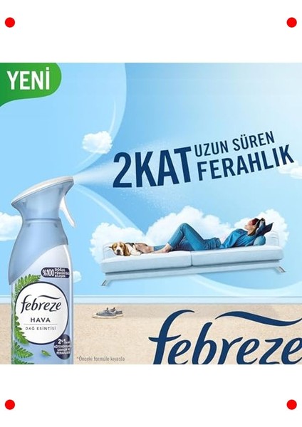 Hava Ferahlatıcı Oda Spreyi Dağ Esintisi 185 ml fırsatları