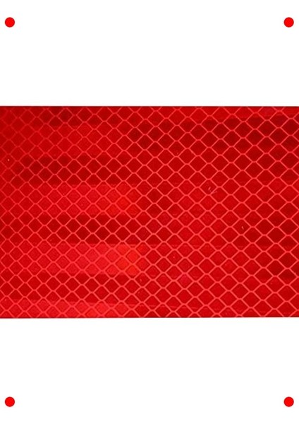 Kırmızı Reflektif Güvenlik Ikaz Şerit Bandı (1 Metre) modelleri