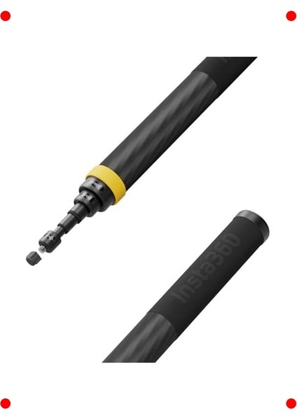 Uzunluk Ayarlı Aksiyon Kamera Selfie Çubuğu, 3m fırsatları