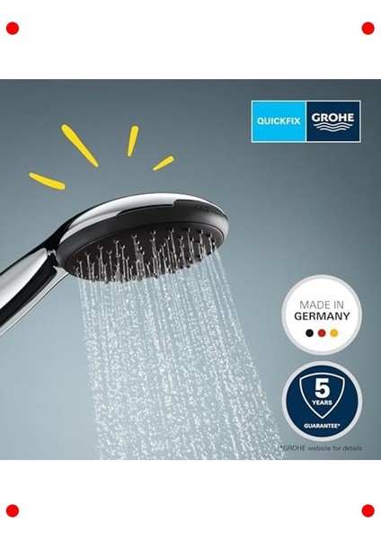 Krom Tek Akışlı El Duşu Başlığı (110MM) fiyatları