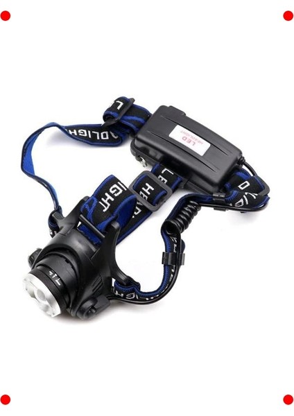 Şarjlı Zoom'lu LED Kafa Feneri, Outdoor, 300 Lümen modelleri