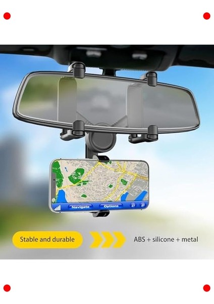 Dikiz Aynası Araç Telefon Tutucu - Evrensel Uyumlu fiyatları