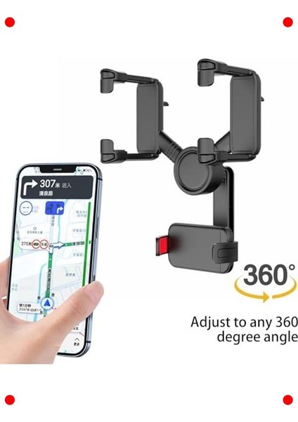 Dikiz Aynası Araç Telefon Tutucu - Evrensel Uyumlu modelleri