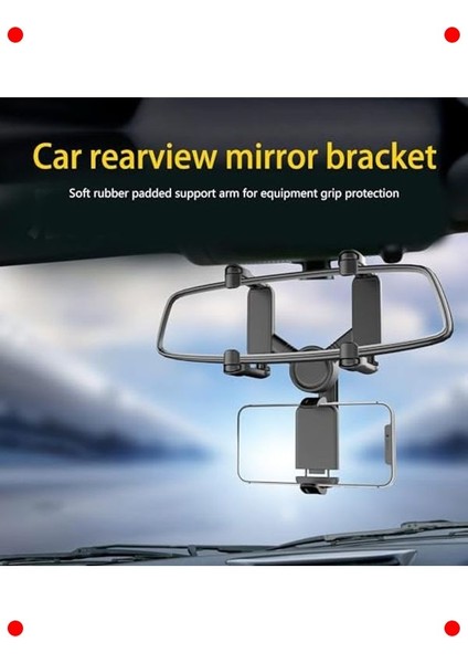 Dikiz Aynası Araç Telefon Tutucu - Evrensel Uyumlu fırsatları