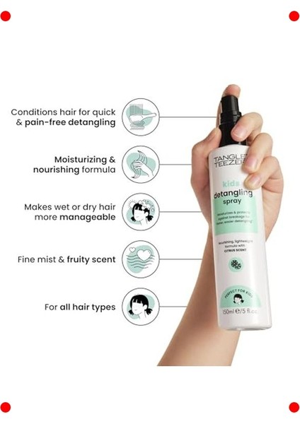 Çocuklar Için Saç Açıcı Sprey 150 ml fiyatları