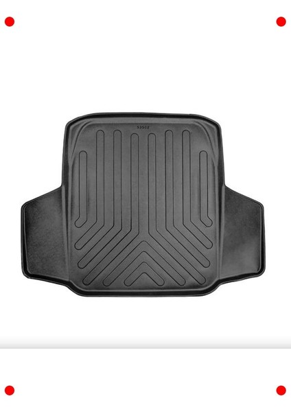 Honda Accord (2018 Sonrası) Uyumlu 3D Bagaj Havuzu