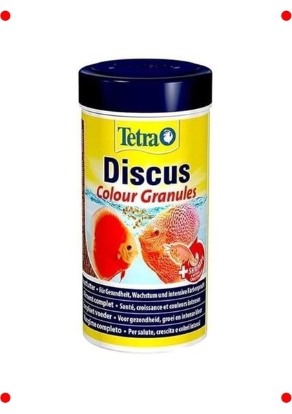 Disküs Balıkları Için Renk Geliştirici Özel Yem 250 ml indirimleri