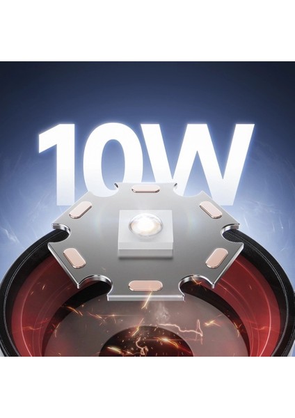 Gold Police GP-212 Şarjlı Metal El Feneri | 1000 Lümen Polis Feneri Çakarlı ( Lisinya ) indirimleri