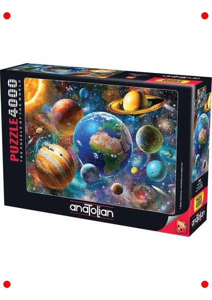 4000 Parça Güneş Sistemi Yapbozu - Uzay Keşfi fiyatları