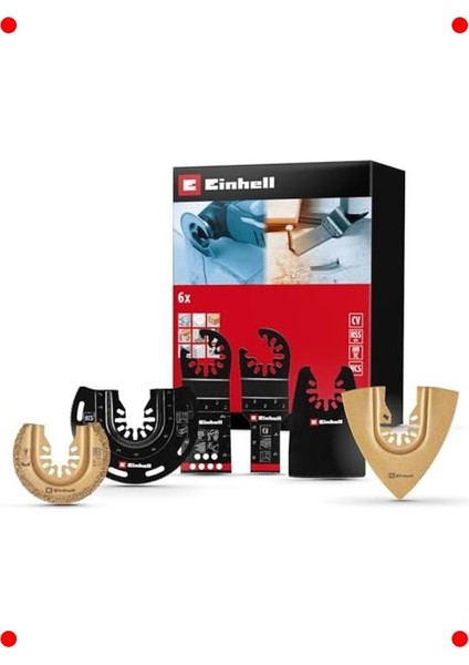 6 Parça Raspalama Seti - Çok Yönlü Kullanım