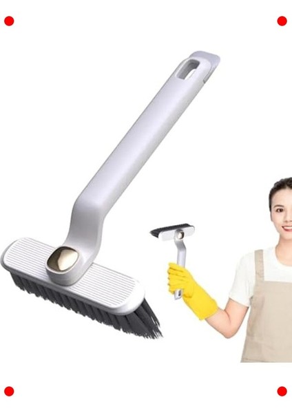 360 Derece Dönebilen Dar Alan Temizleme Fırçası