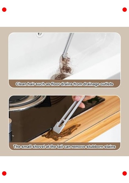 360 Derece Dönebilen Dar Alan Temizleme Fırçası fırsatları