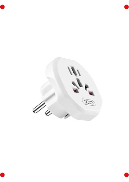 Evrensel Akım Korumalı Seyahat Adaptörü 2500W