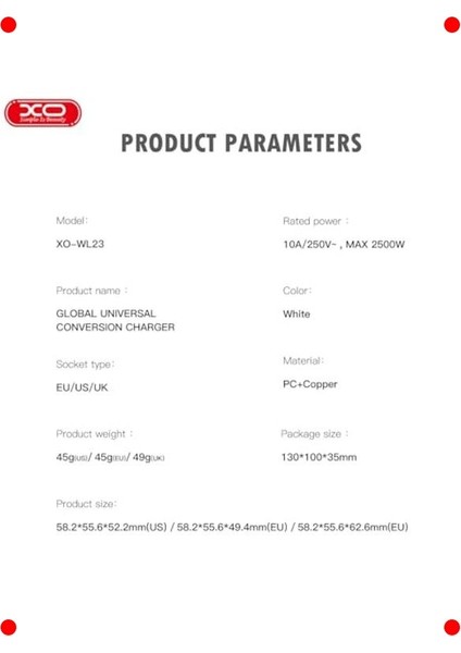 Evrensel Akım Korumalı Seyahat Adaptörü 2500W indirimleri