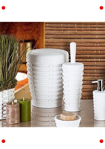 Beyaz Kompakt Banyo/ofis Çöp Kovası fiyatları